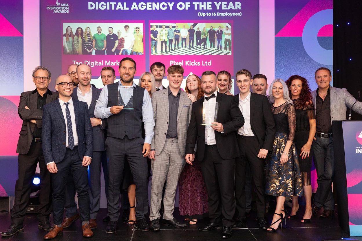 Tao Digital win Digital Agency of the year at the MPA Awards
