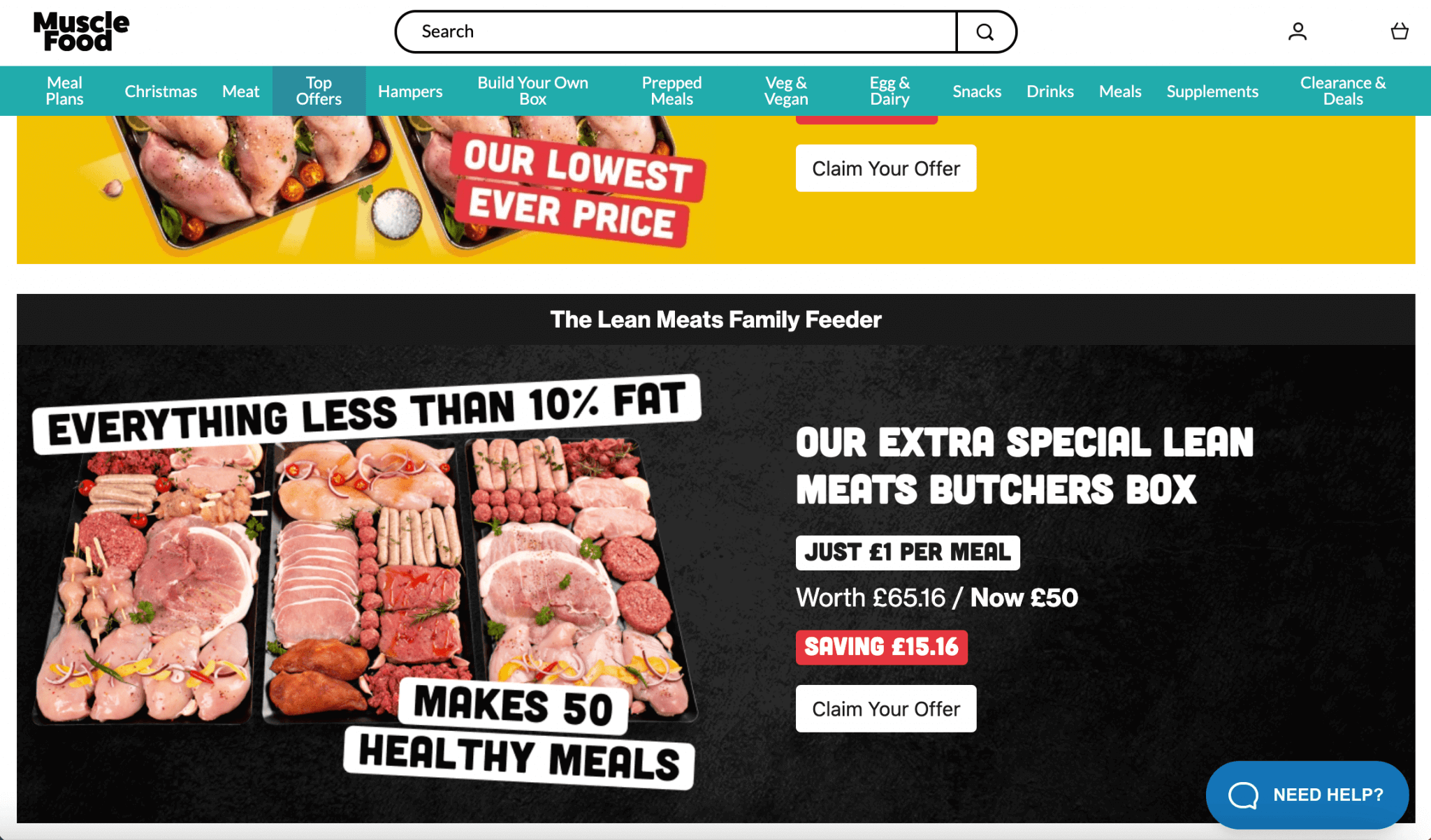 MuscleFood Offer