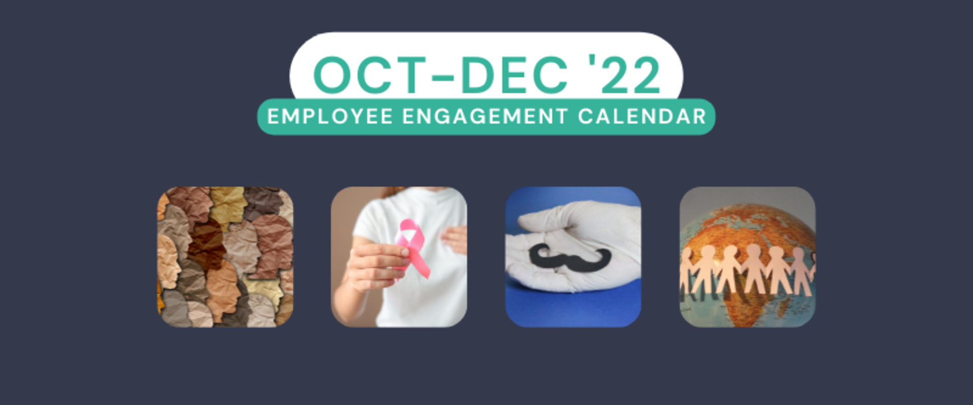 Employee Engagement Calendar - FREE DOWNLOAD (Oct-Dec)