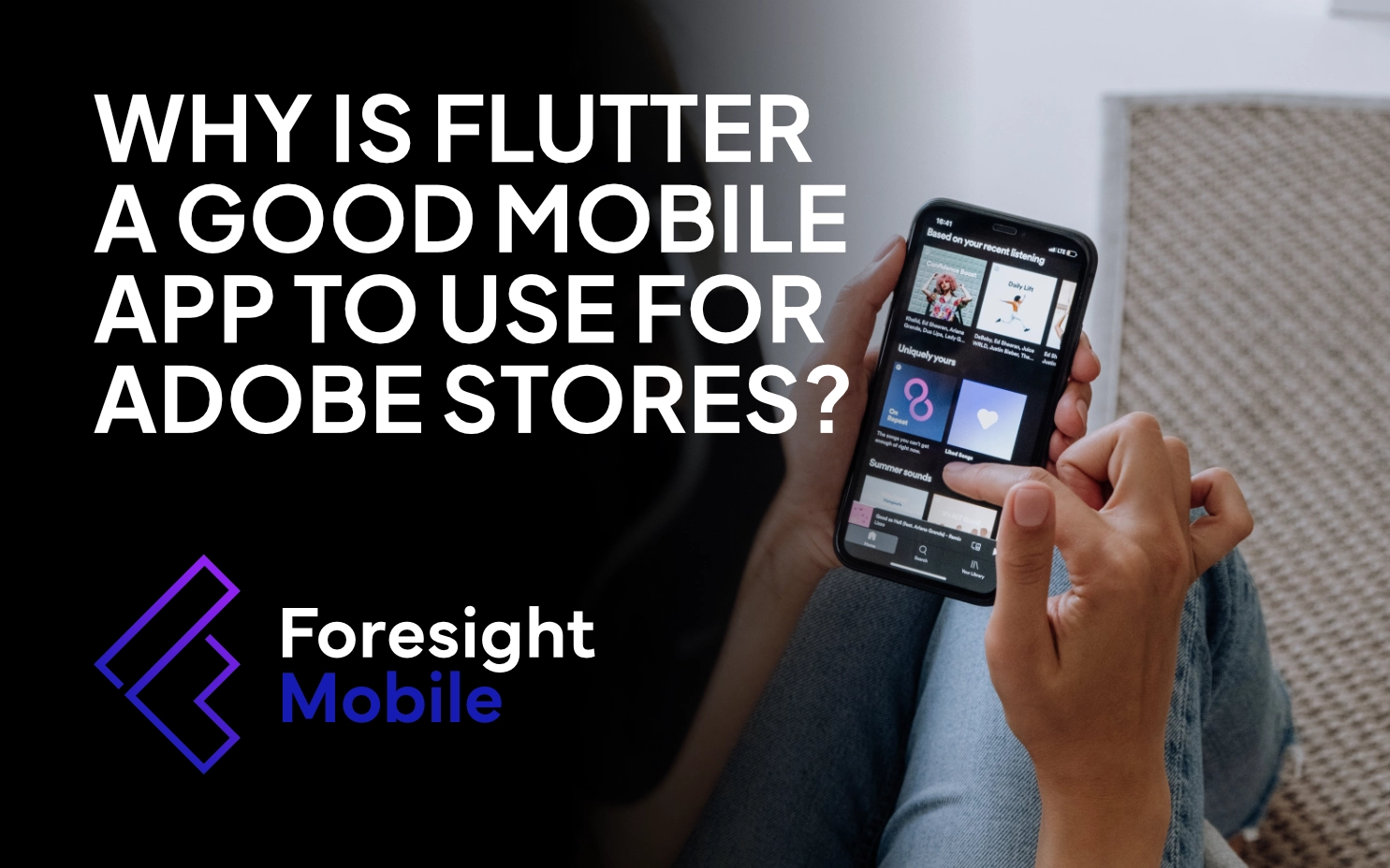 image of adobe e-commerce app | Foresight Mobile