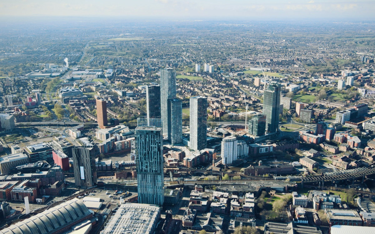 City view of Manchester | Foresight Mobile App Development