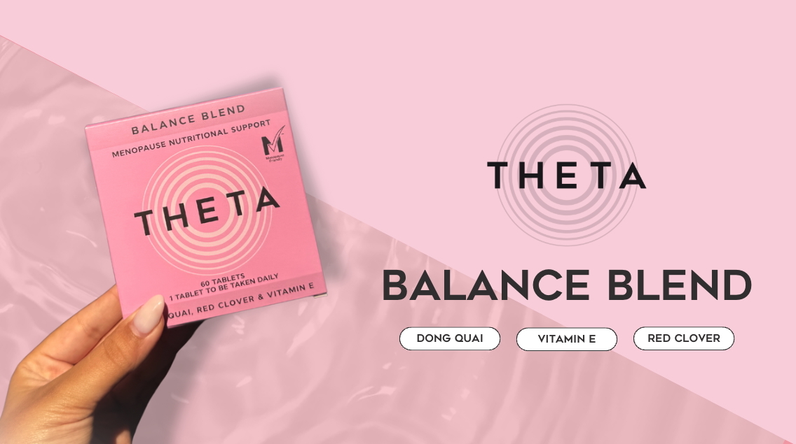 An image of Theta Balance Blend menopausal nutritional support