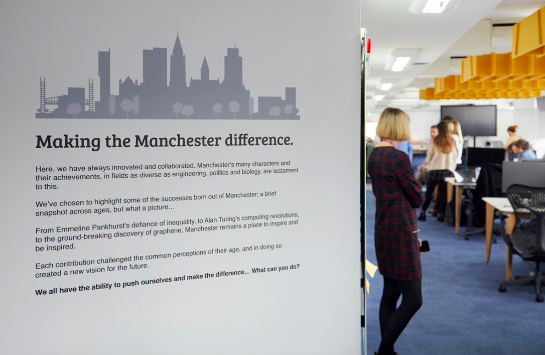 Inside the Manchester office