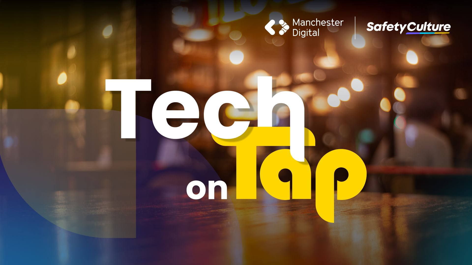 Tech on tap logo banner