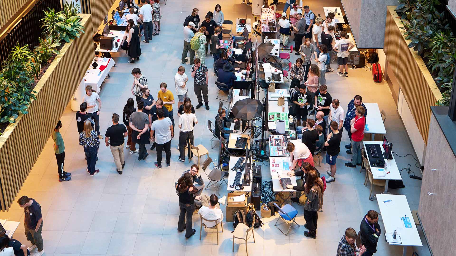 Photo of the Games Republic Student Showcase event