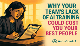 Lack of AI training can cost you your best people.