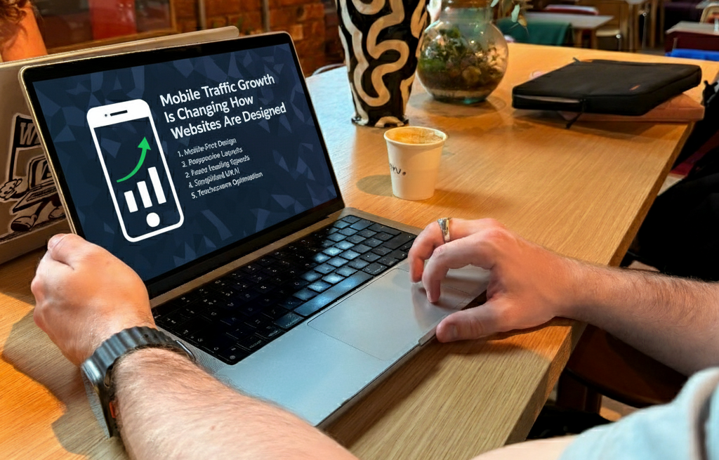 Mobile Traffic Growth Is Changing How Websites Are Designed
