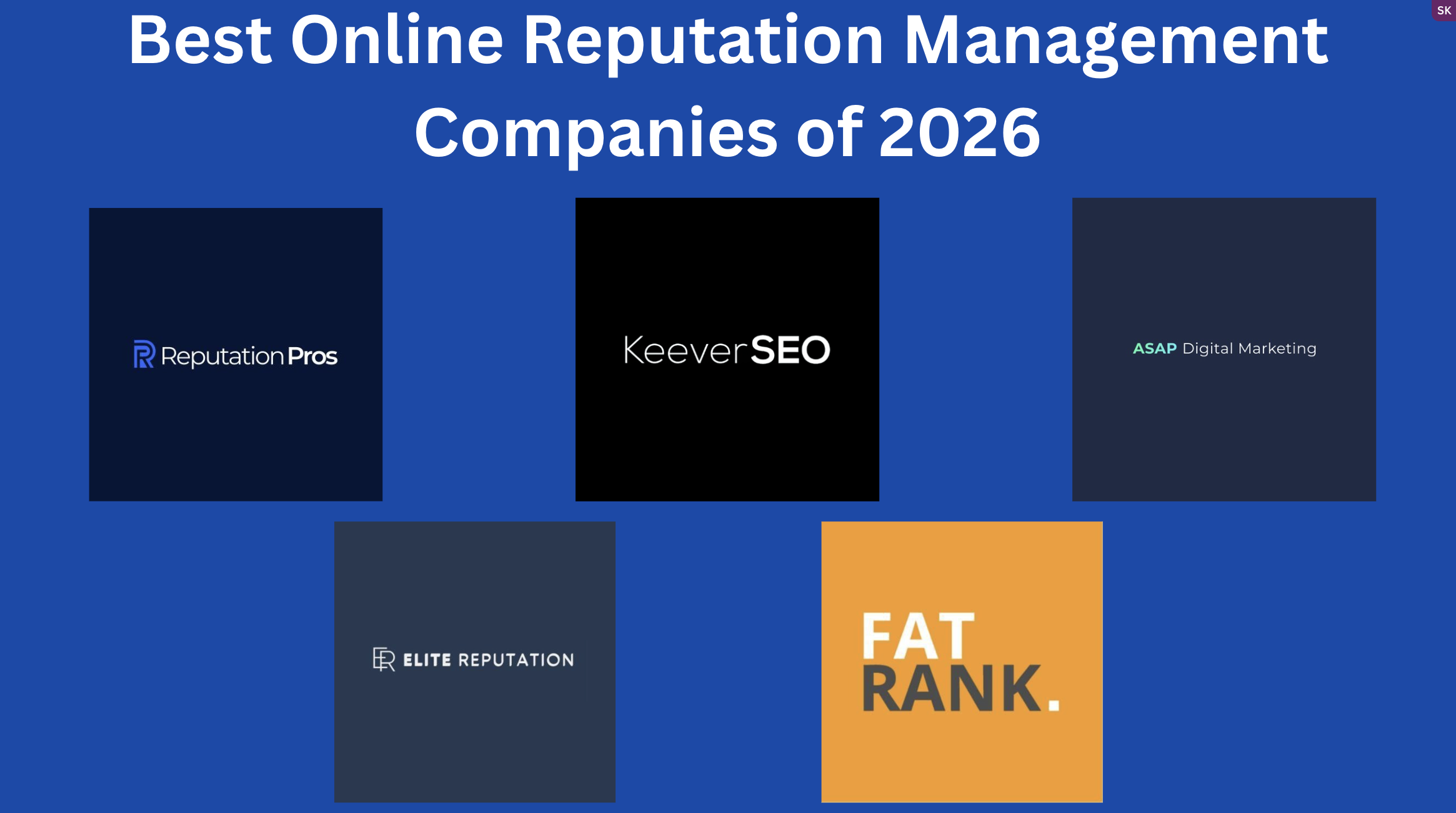 The 8 Best Online Reputation Management services