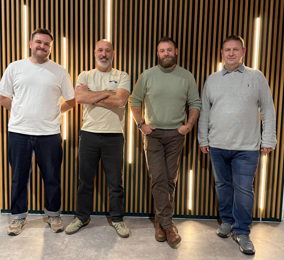 The True Worth AI Team, Jay, Sam, John and Jamie