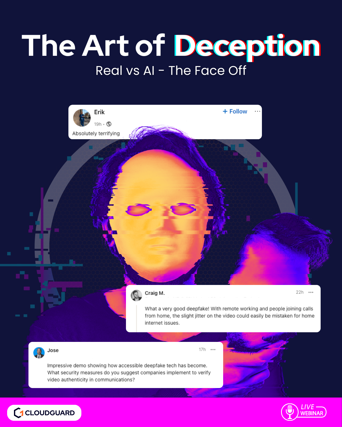 Deepfake Webinar: Real vs AI - The Face Off | Manchester Digital