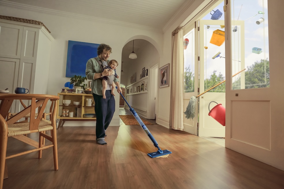 The Philips One Up Mop