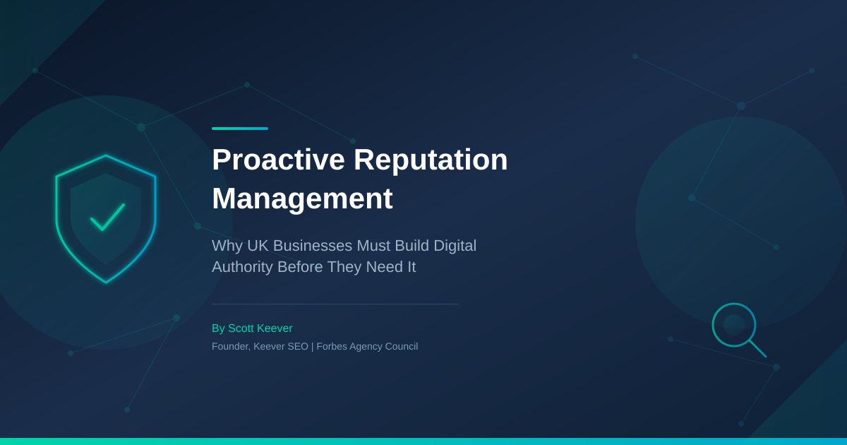 Proactive Reputation Management in the UK