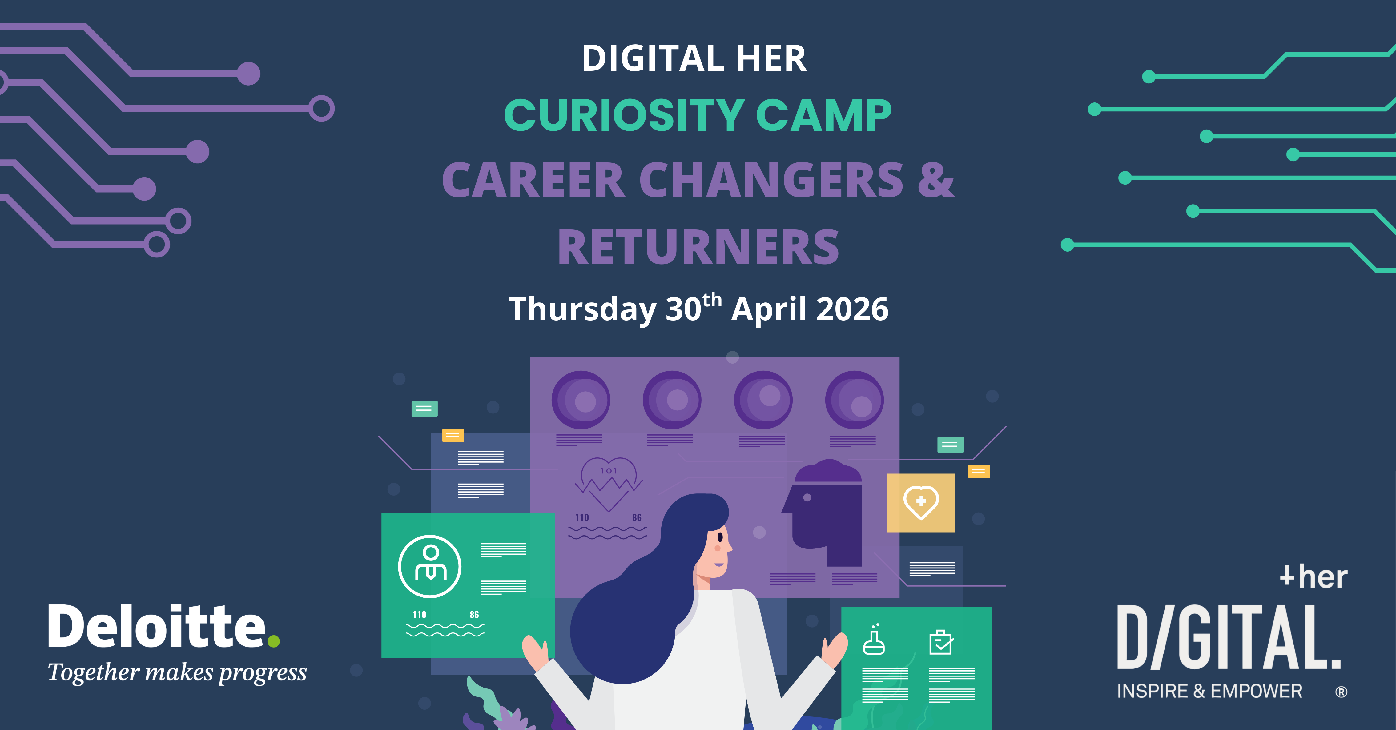 Digital Her x Deloitte Curiosity Camp: Career Changers & Returners 2026 ...