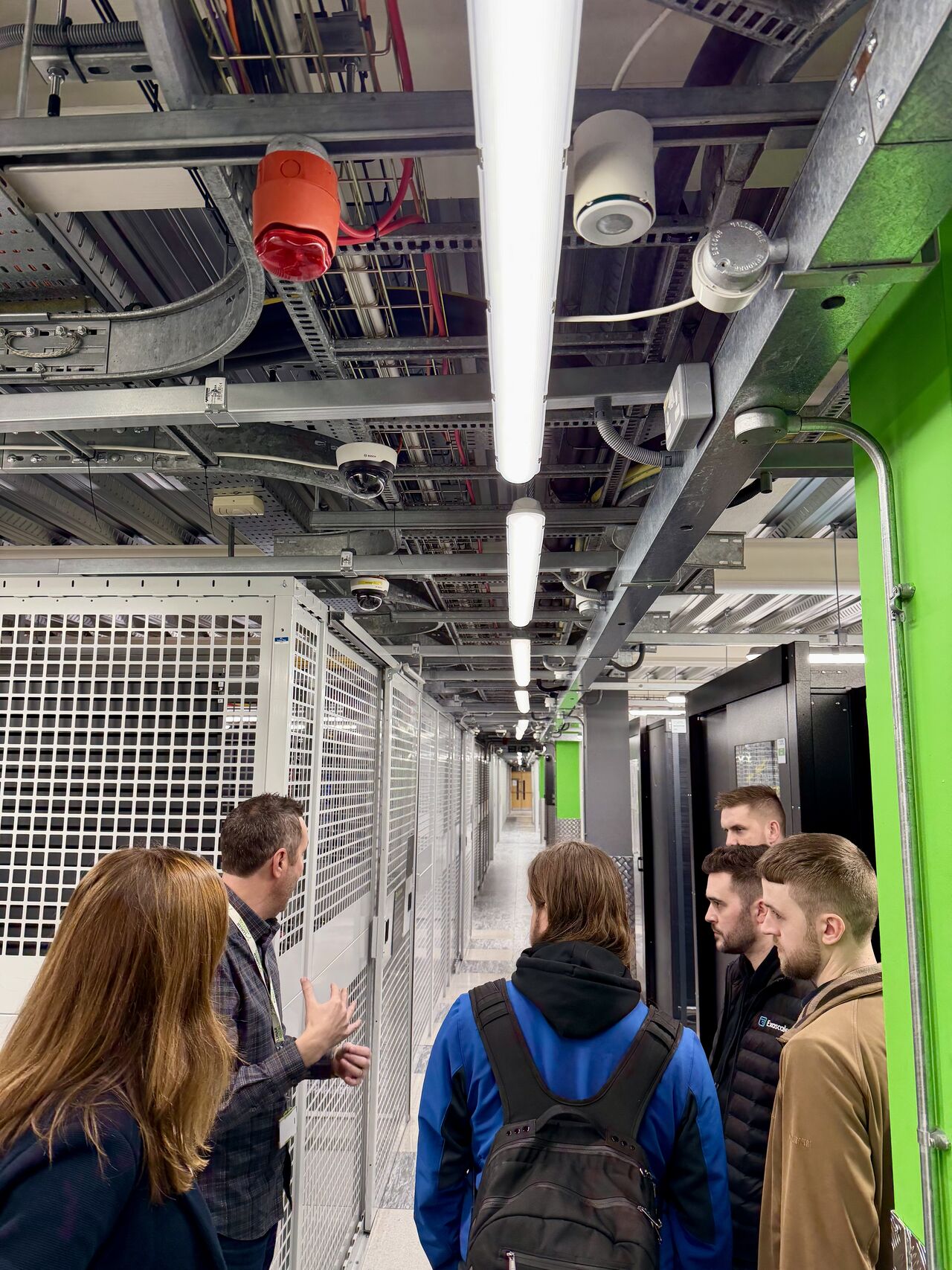 Team LINX leading tours of Lunar Digital Data Centre for their member networks