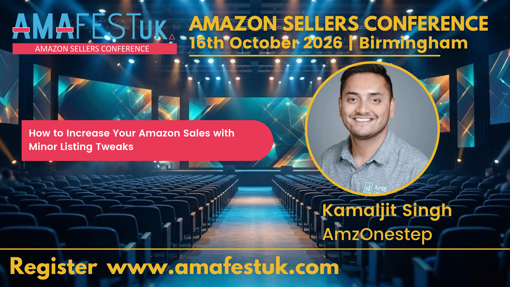 Spotlight on Another Great Speaker at AmafestUK 2026: Kamaljit Singh