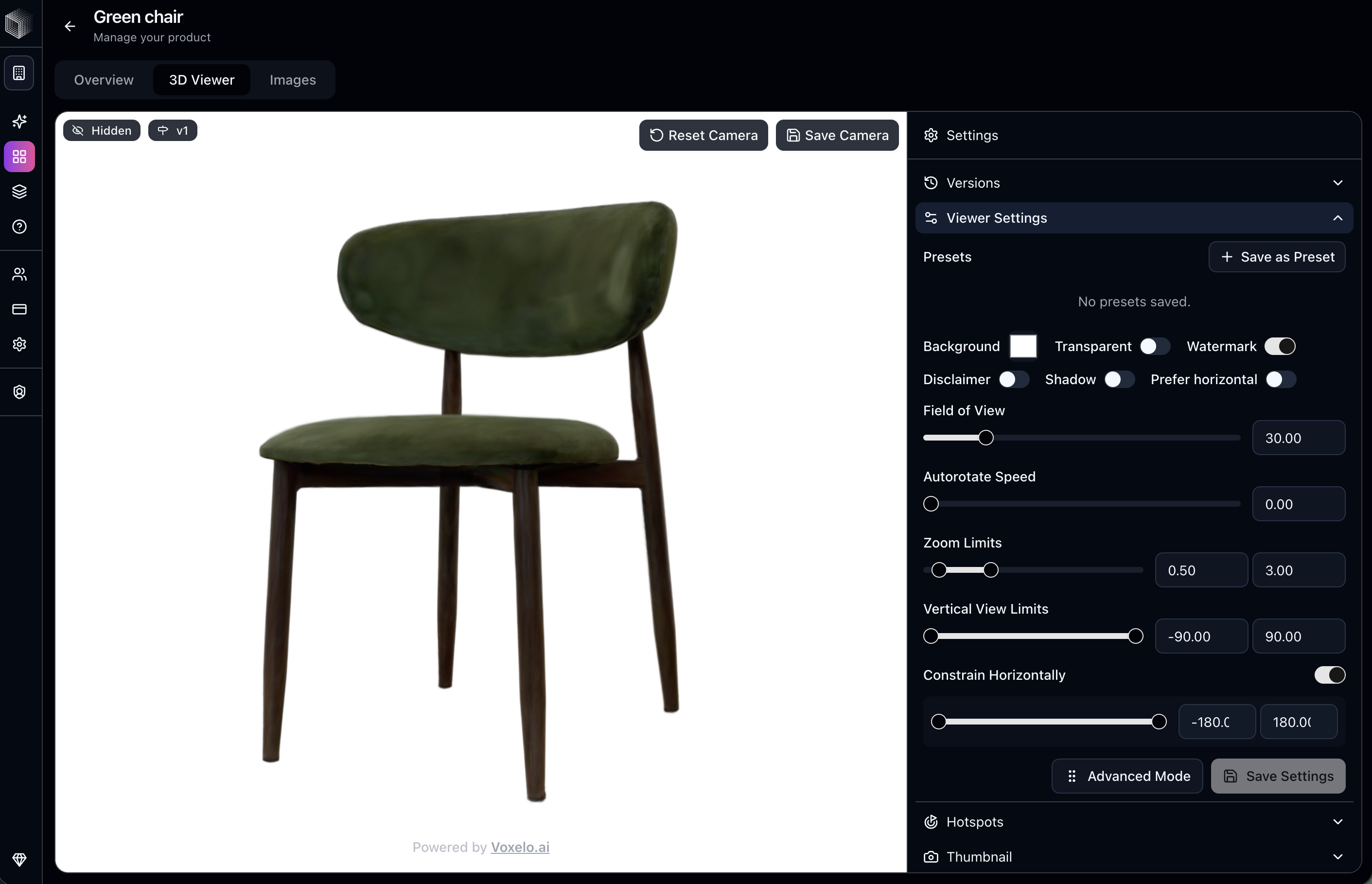 Voxelo User Generated 3D Virtual Studio