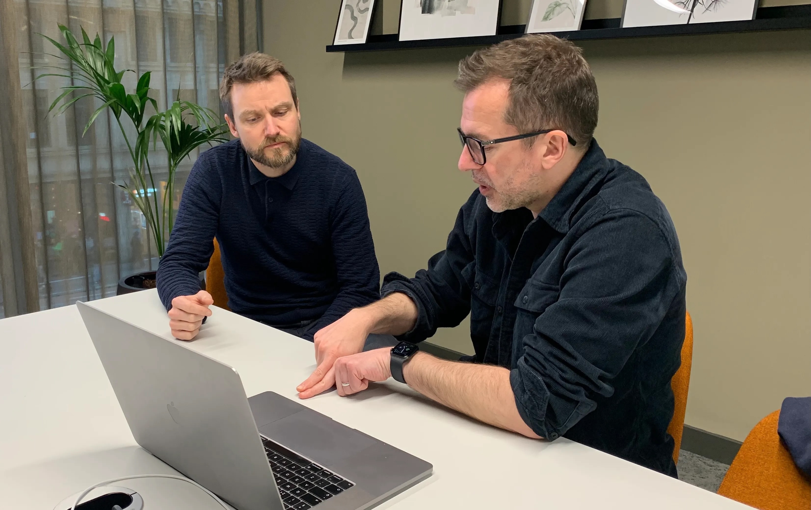 James and Martin, founders of Si Novi