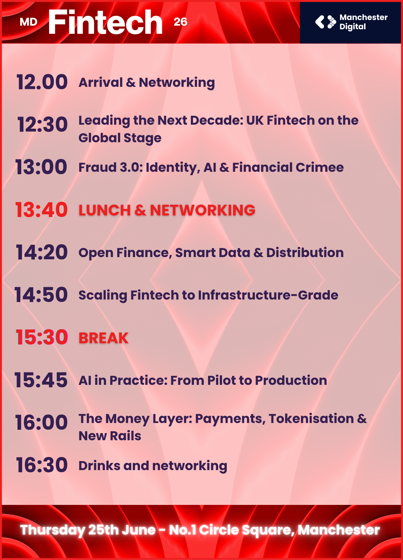 MD Fintech 26 Agenda