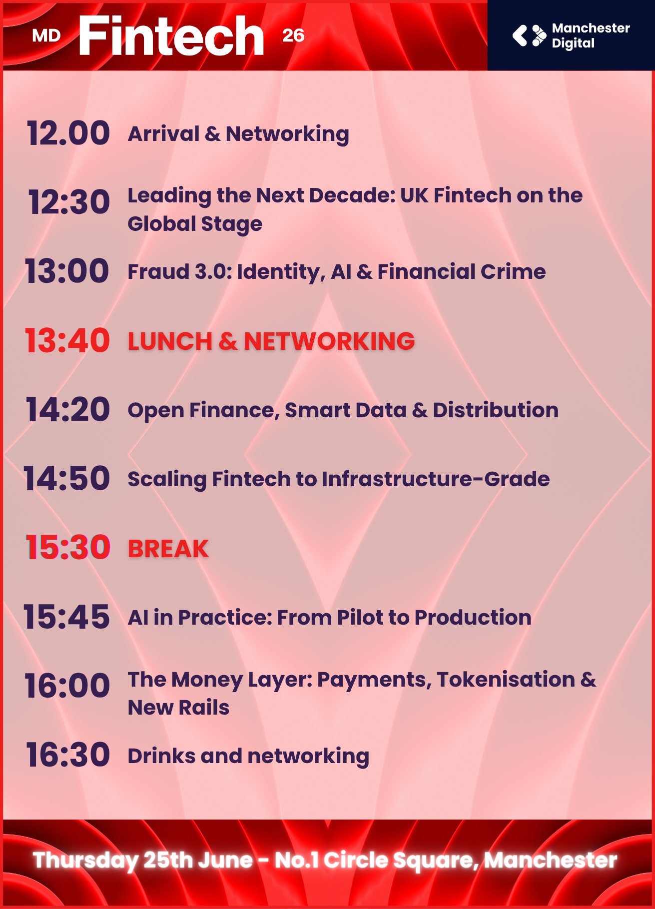 MD Fintech 26 Agenda