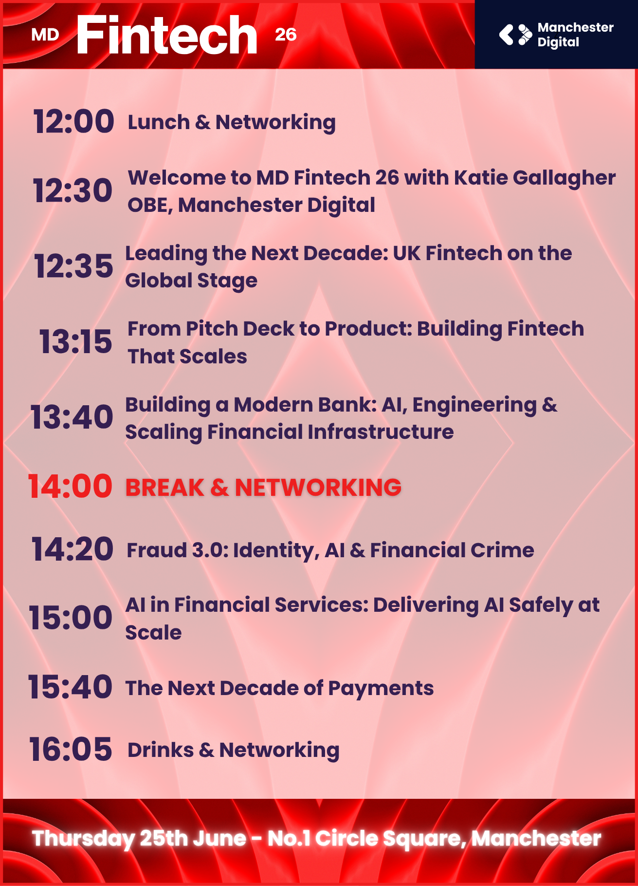 MD Fintech 26 Agenda