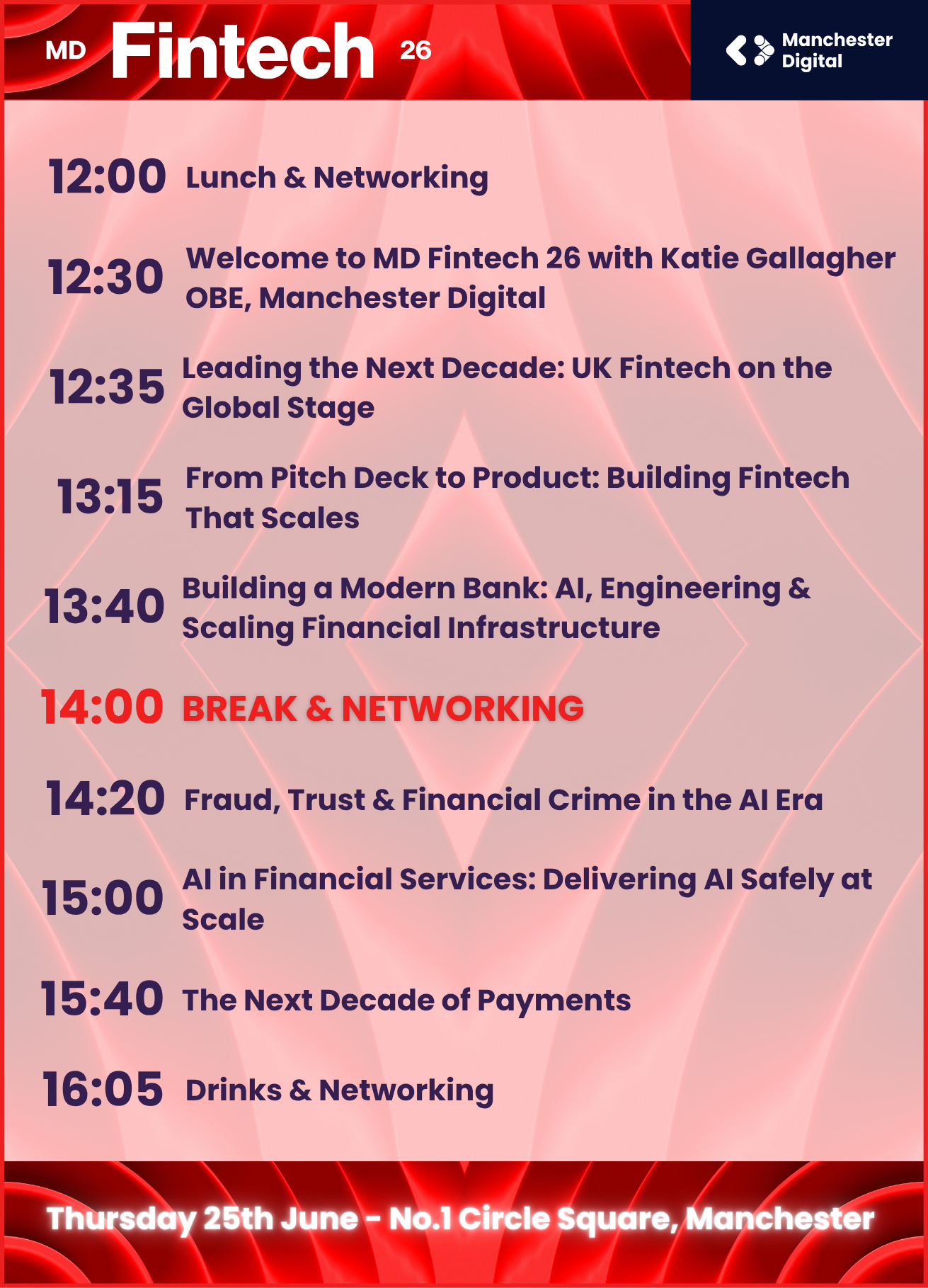 MD Fintech 26 Agenda