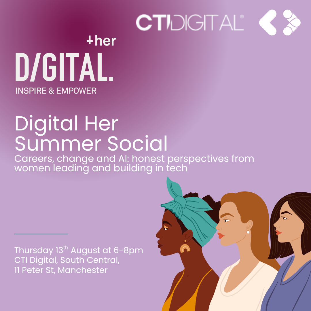 Image for Digital Her Summer Social: Careers, Change and AI at Greater Manchester