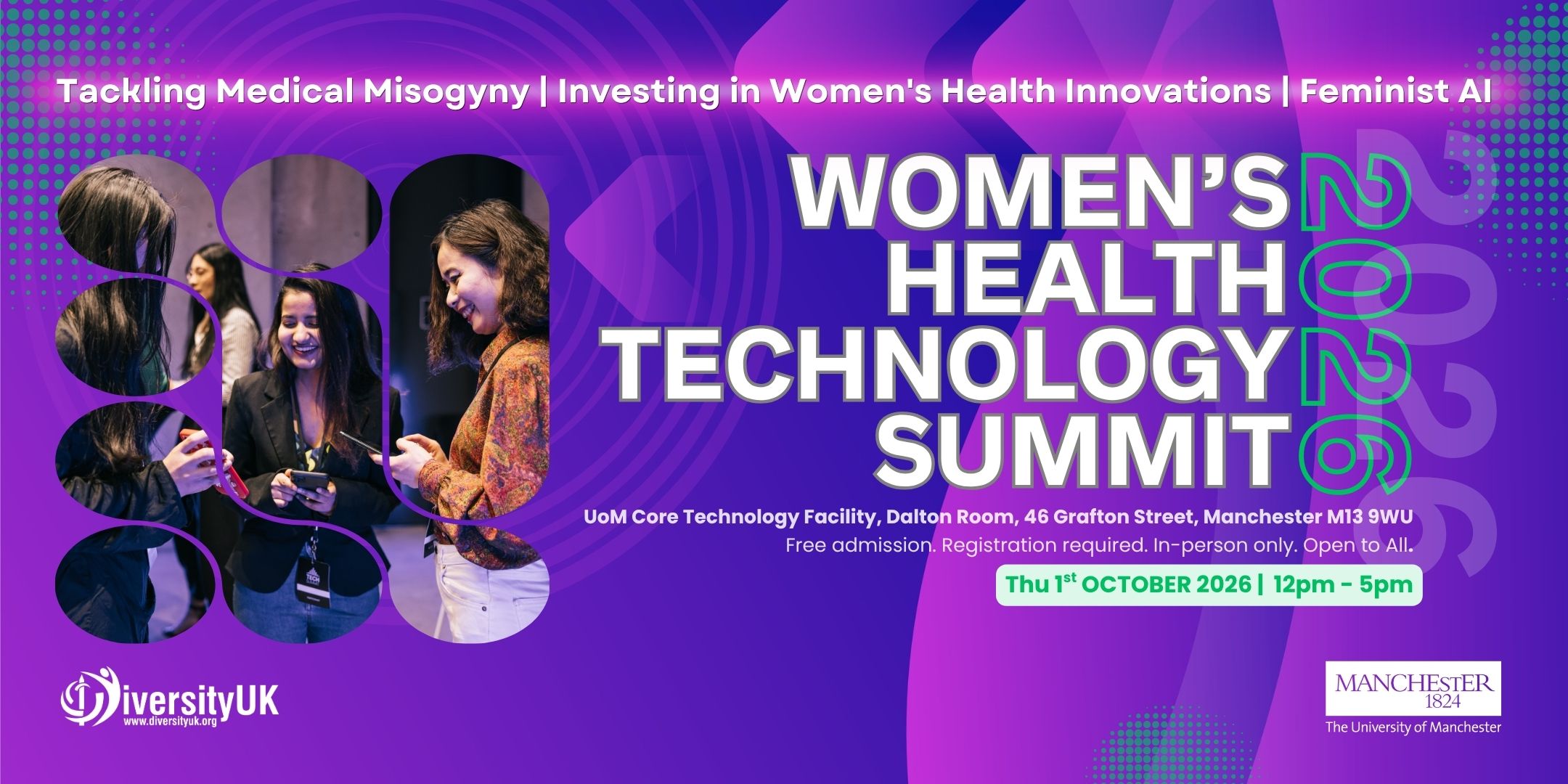 Image for Women's Health Technology Summit 2026 at Greater Manchester
