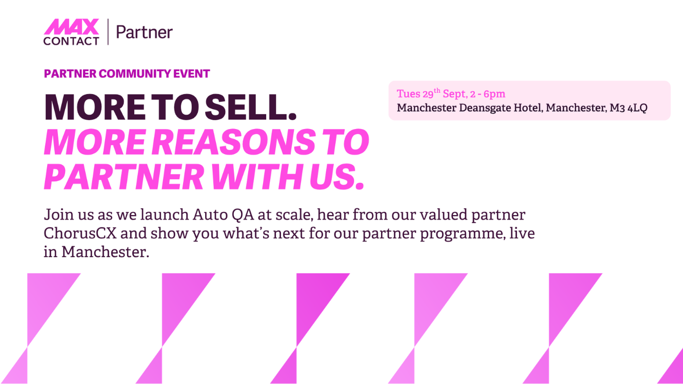 Image for MaxContact Partner Community Event at Greater Manchester