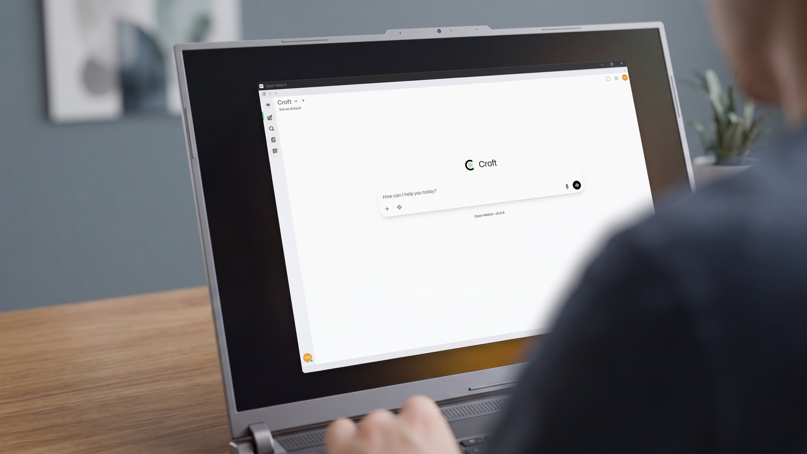 User using Croft