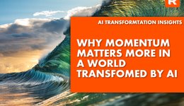 Driving momentum in transformation – and why it matters more in an AI world