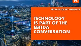 Technology is now part of the EBITDA conversation