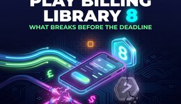 Google Play Billing Library 8 cover graphic