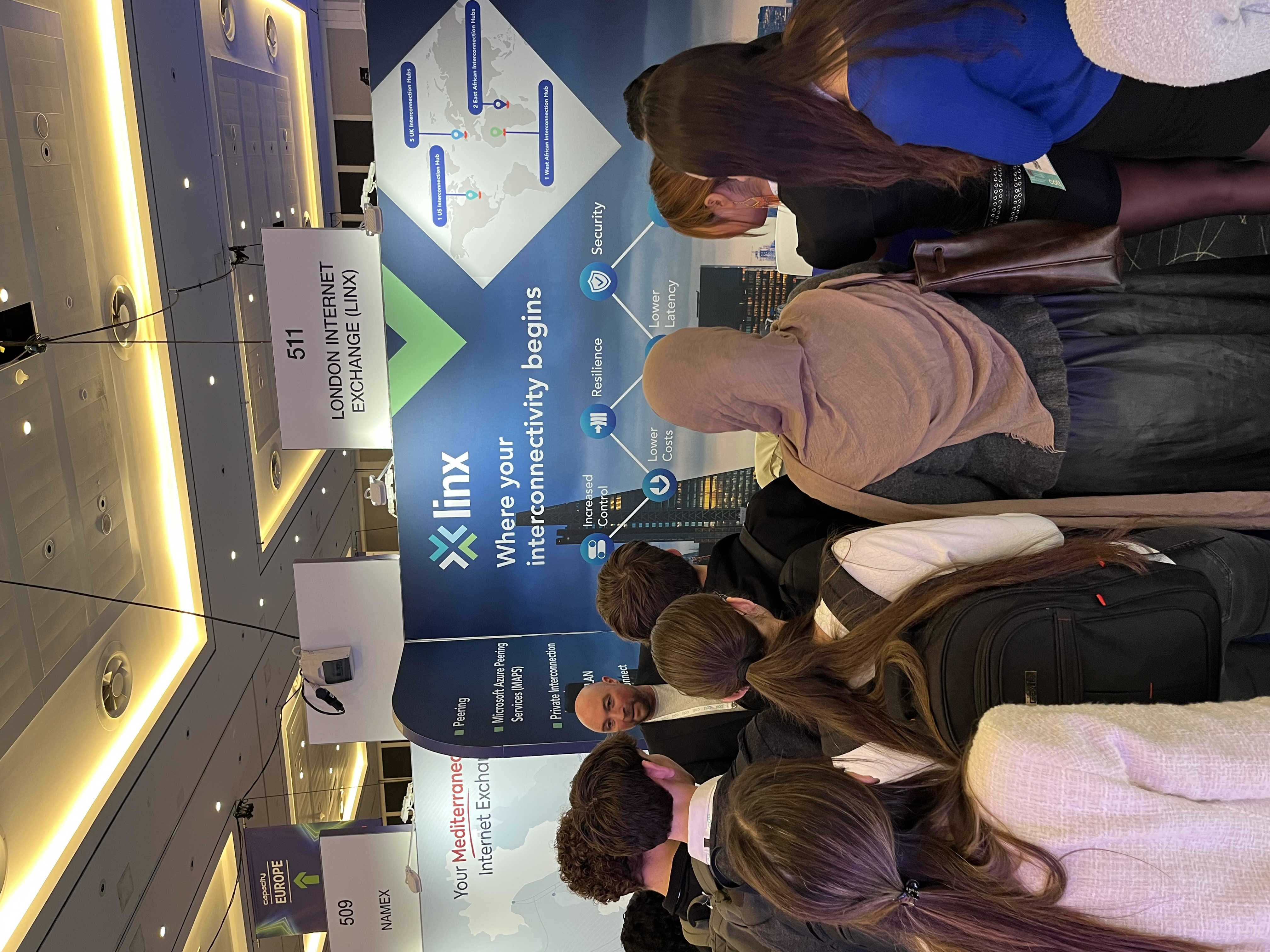 Talking to college students about LINX
