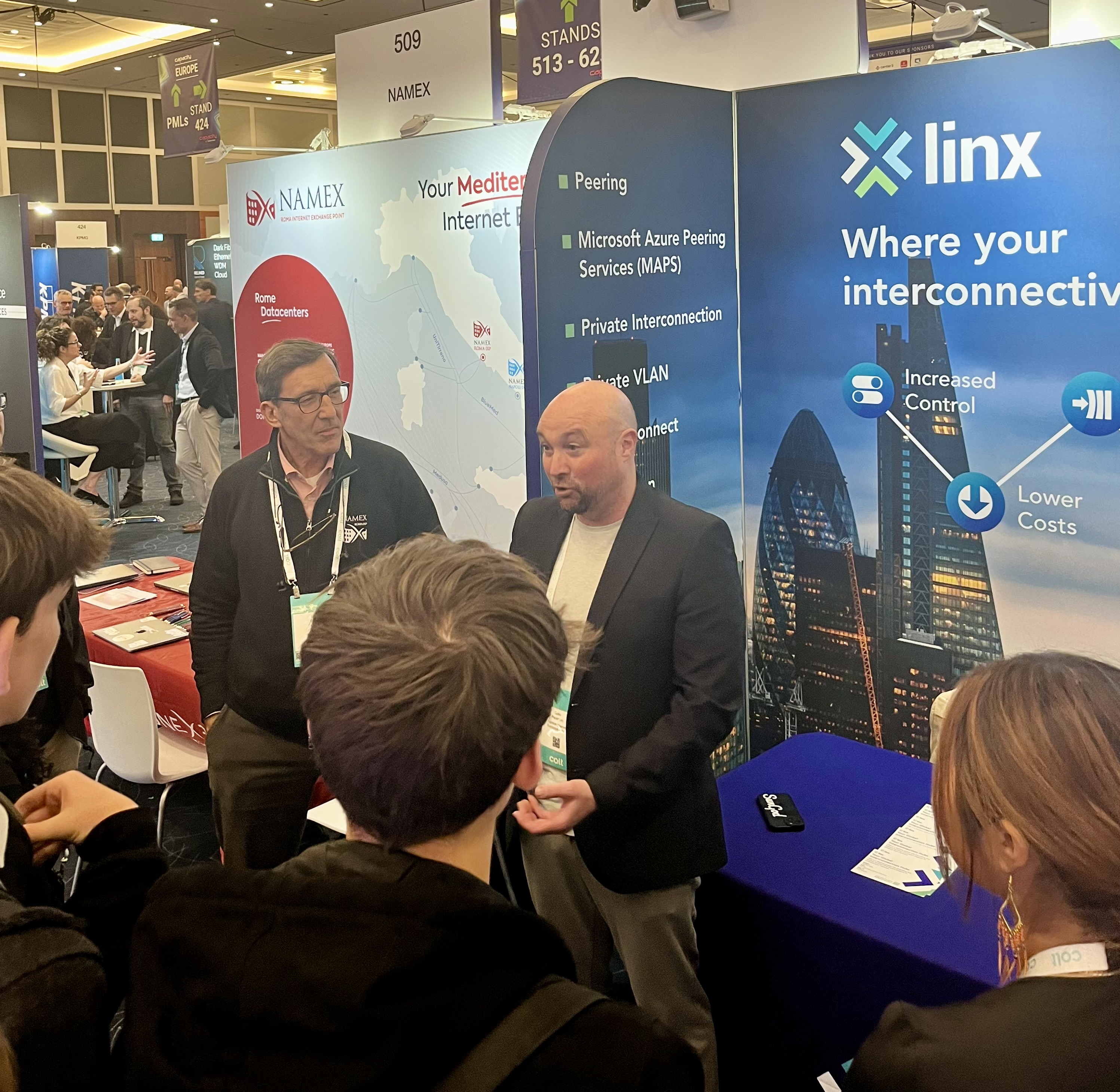 Talking to college students about LINX