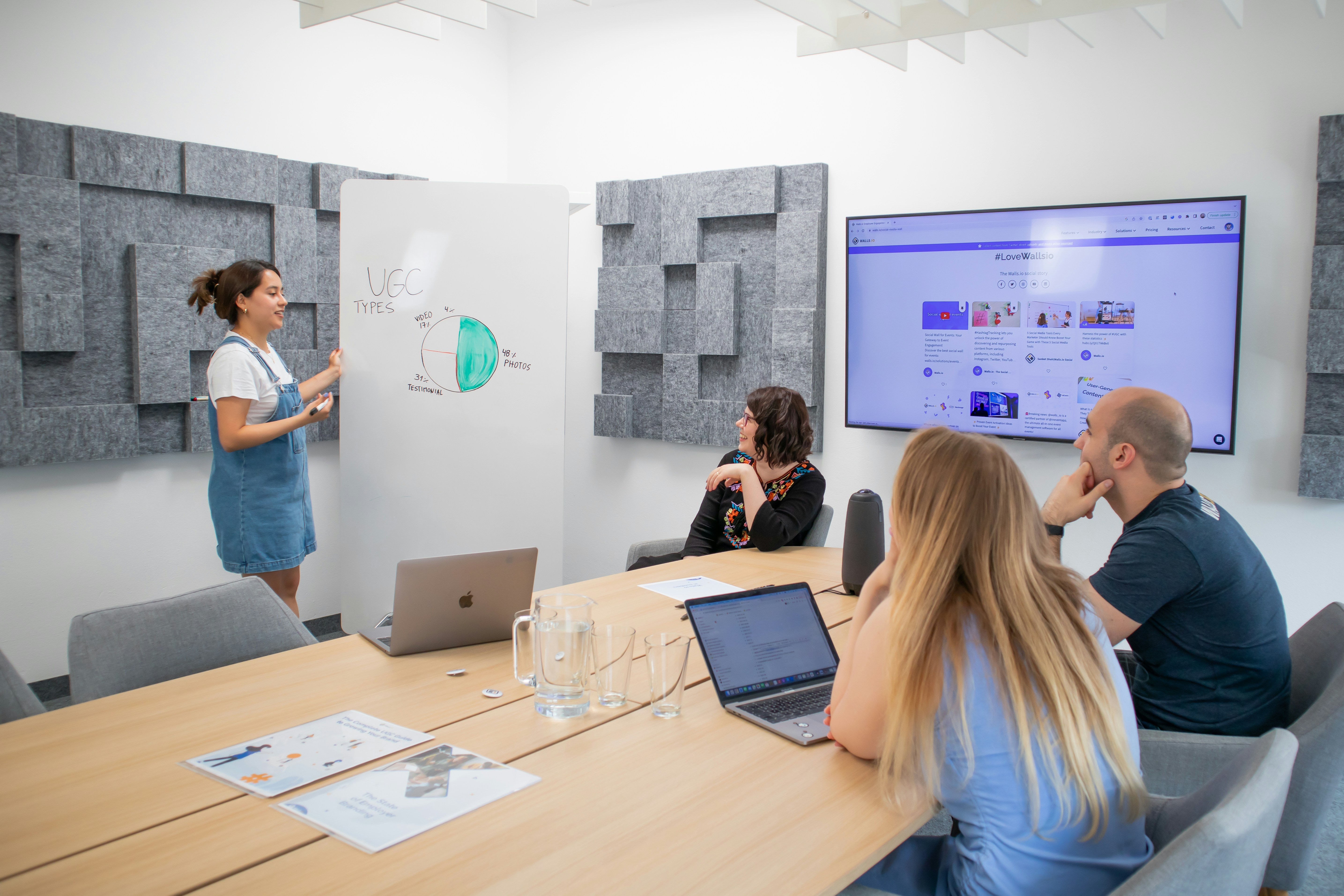 Marketing Director Instructing