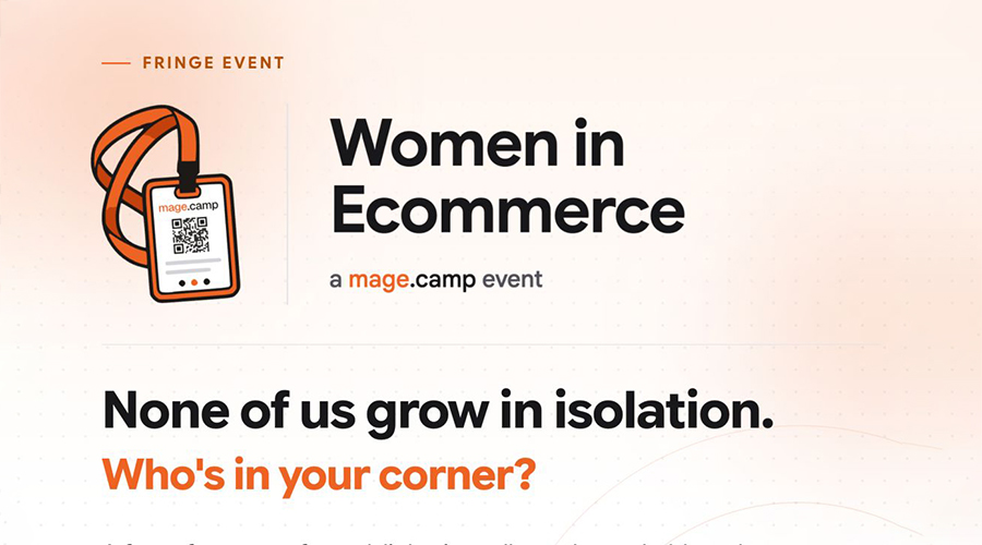 MageCamp Women in Ecommerce Manchester event featuring Sanya Ristic from illuminise