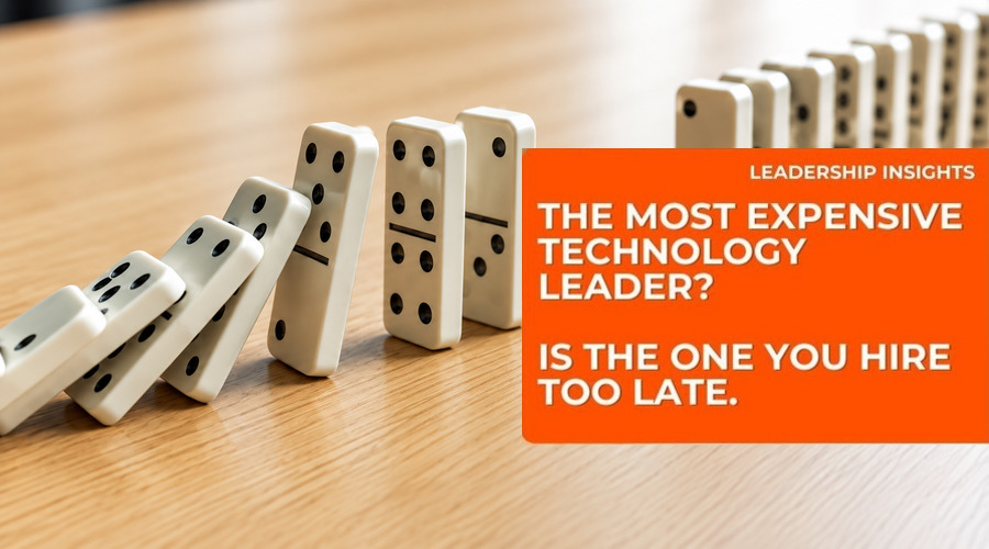The Most Expensive Technology Leader Is The One You Hire Too Late