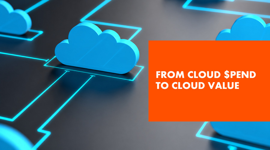 From Cloud Spend to Cloud Venue - Relentica over technology clouds