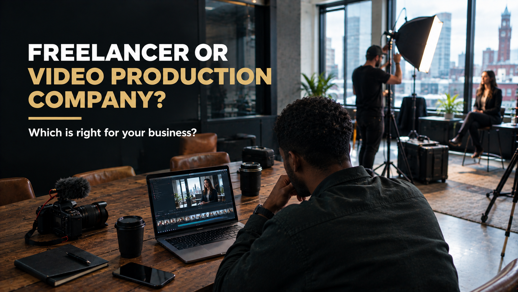 Business video production
