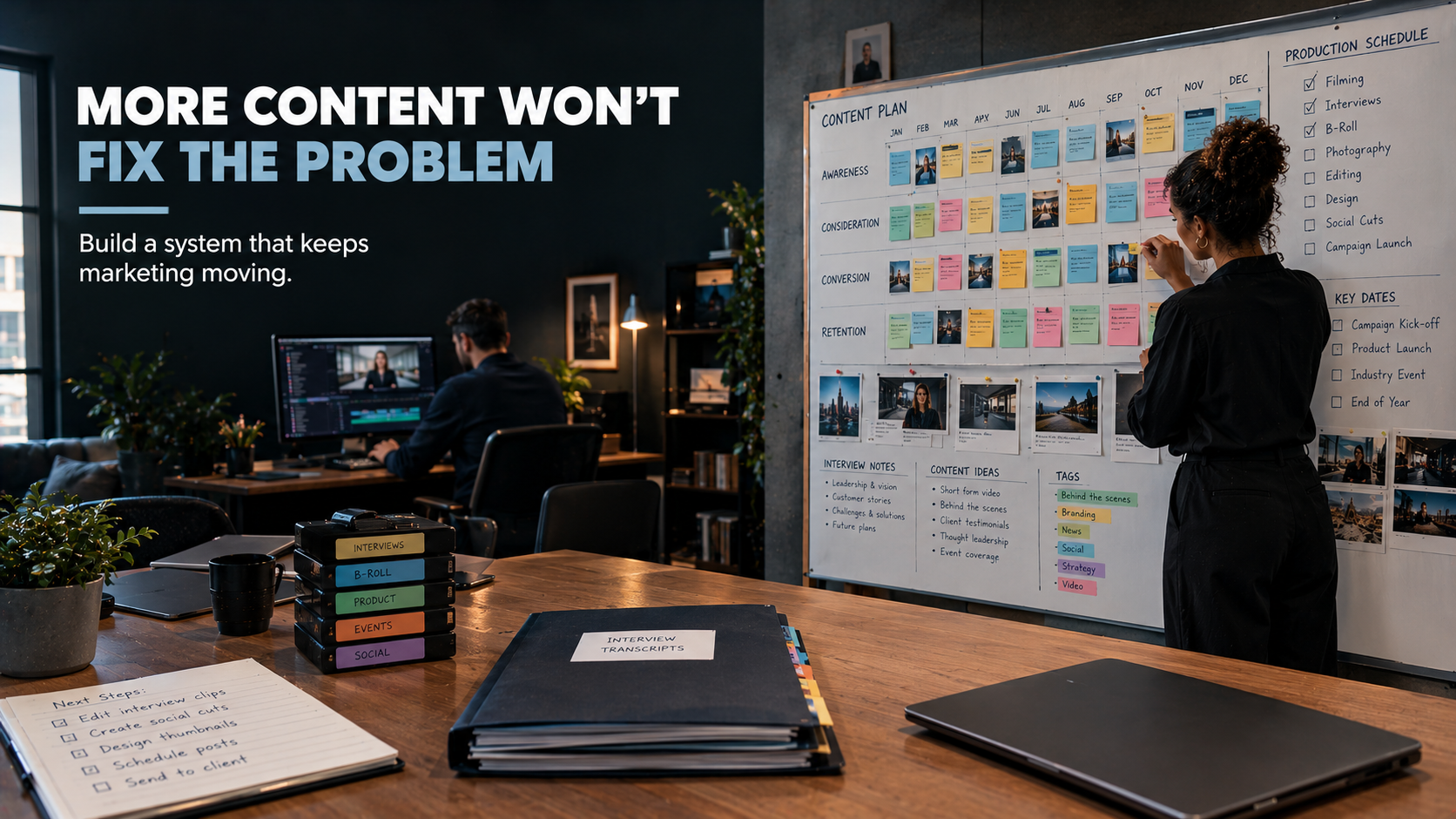 content system for marketing teams