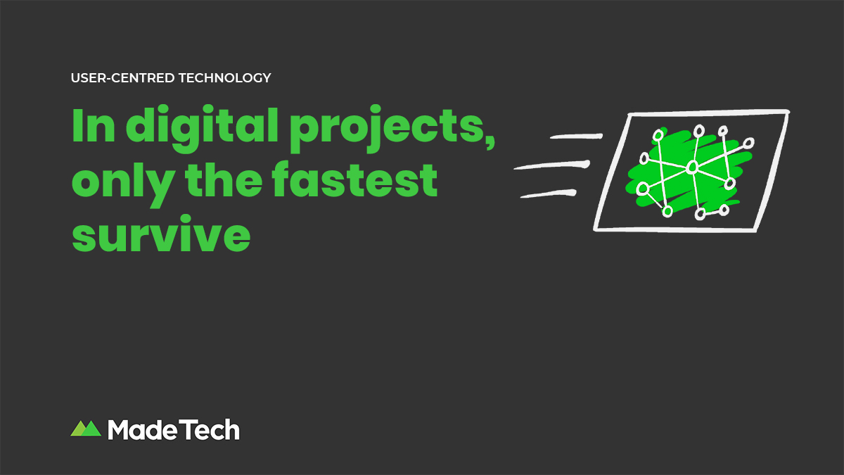 In digital projects, only the fastest survive