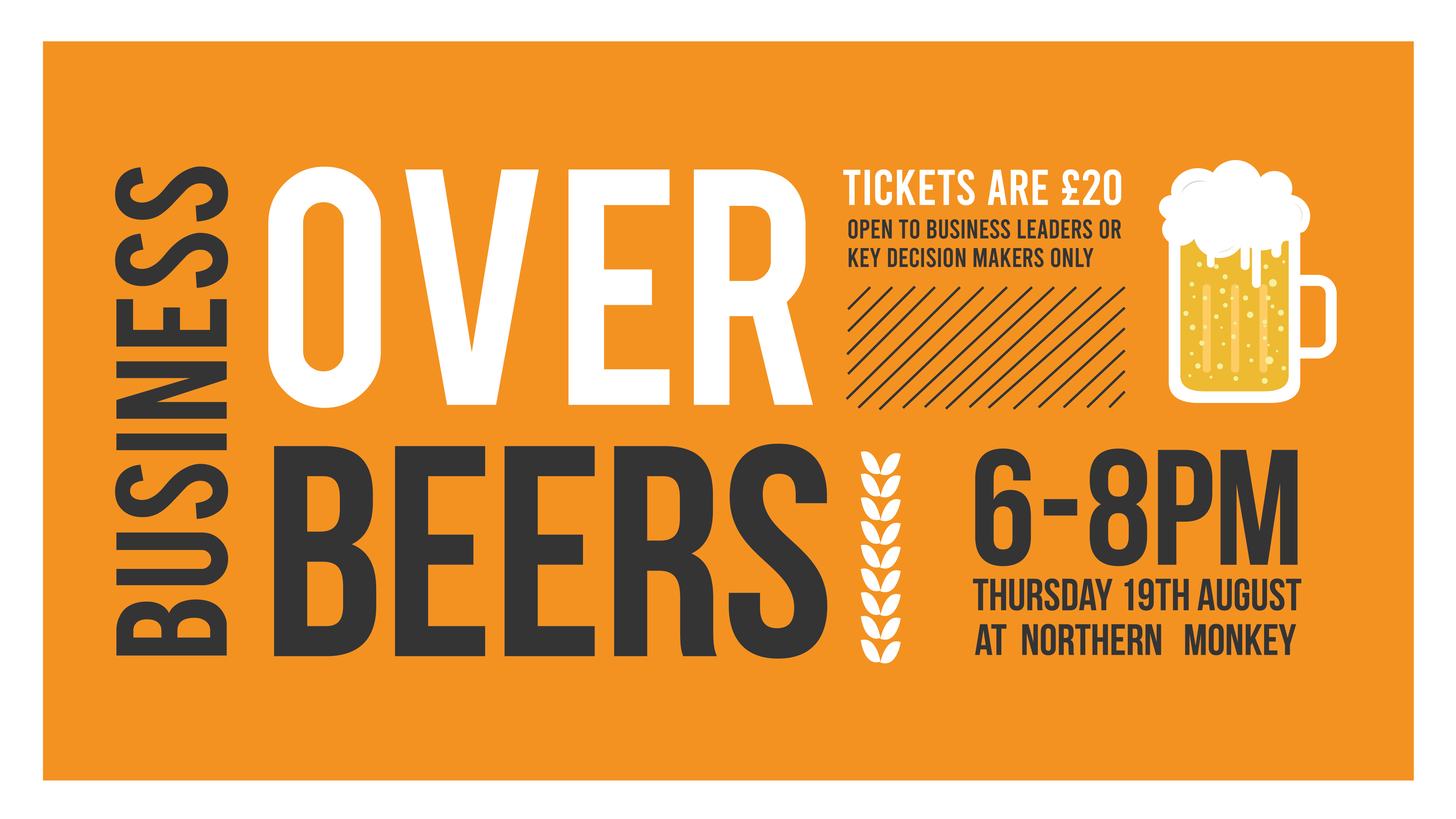 Tickets for Tao Digital's 'Business Over Beers' are now live