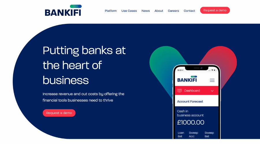 BankiFi homepage
